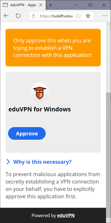 allow vpn