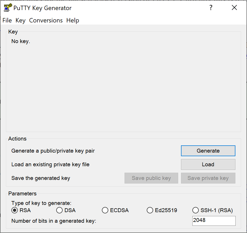PuTTYgen
